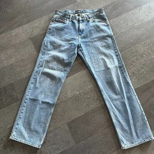 Vintage US Polo Assn. Men's Relaxed Straight Jeans 33 x 32